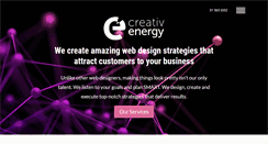 Desktop Screenshot of creativenergydesign.com